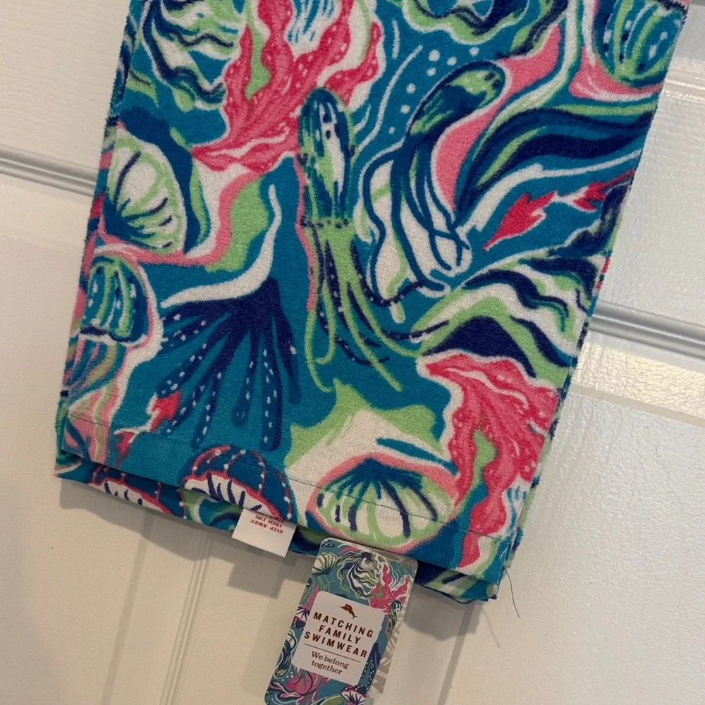 🆕 Tommy Bahama 100% cotton Kids Tropical Towel A9